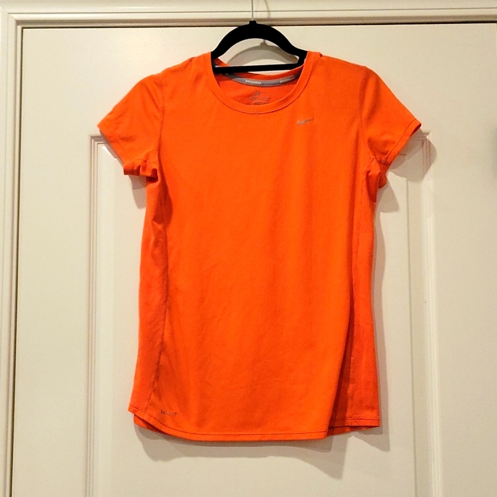 Orange Nike Drifit Women's Shirt M